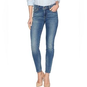 ♥️ Lucky Brand Ava Skinny Mid Rise Medium Wash Denim Stretch Crop Jean 10/30